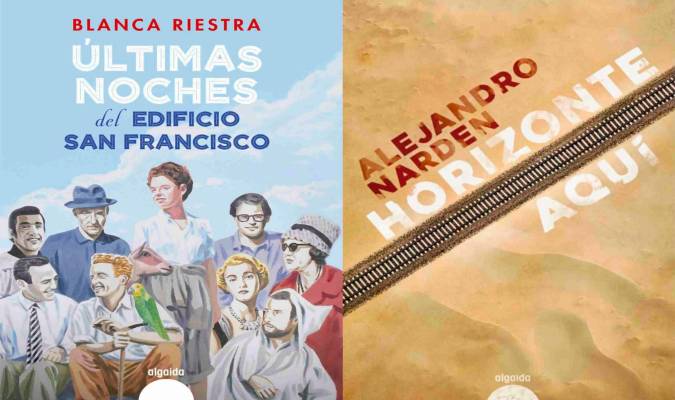 Portadas de las novelas ganadoras de los Premios Ateneo de Sevilla 2020. / El Correo