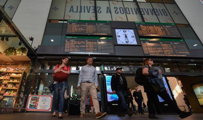 El número de viajeros del AVE Madrid-Sevilla creció un 5,5% en 2018
