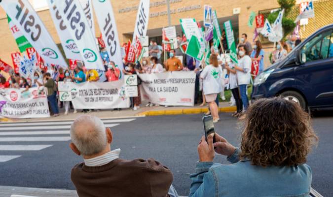 Los sanitarios toman las calles de Andalucía y anuncian más protestas