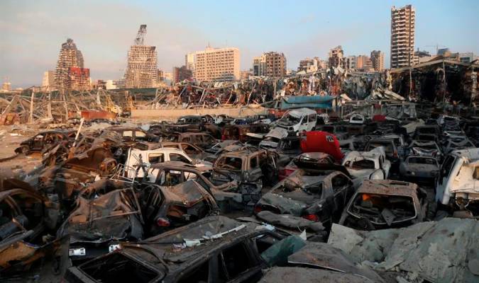 Más de cien muertos y 4.000 heridos por las explosiones en el puerto de Beirut