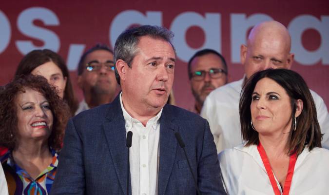 El candidato del PSOE a la presidencia de la Junta de Andalucía, Juan Espadas.