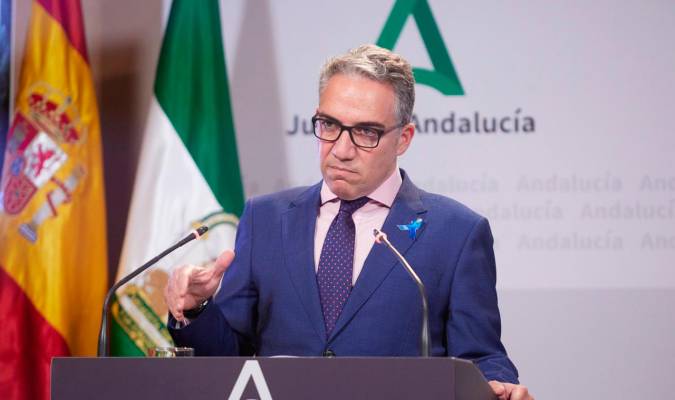 El consejero de la Presidencia, Administración Pública e Interior, Elías Bendodo. / E.P.