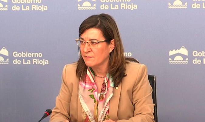 La consejera de Salud de La Rioja, Sara Alba. / Efe