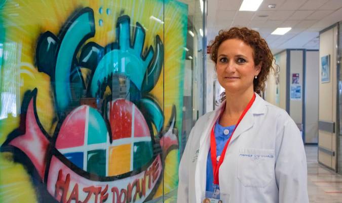 La doctora Manuela Cid, coordinadora sectorial de trasplantes Huelva y Sevilla