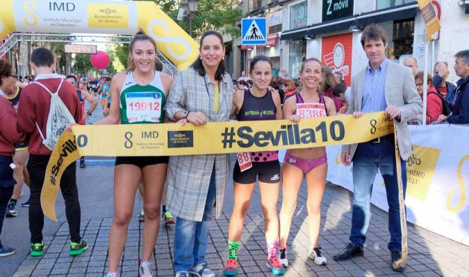 La carrera del Casco Antiguo reúne a 11.000 corredores