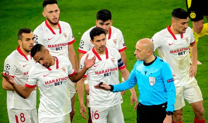 Haaland echa al Sevilla de la ‘Champions’