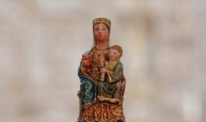 Nuestra Señora de Aguas Santas, patrona de Villaverde del Río (Foto: Hermandad de la Virgen de Aguas Santas).