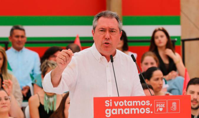 El secretario general del PSOE de Andalucía y candidato a la presidencia de la Junta, Juan Espadas. / E.P.