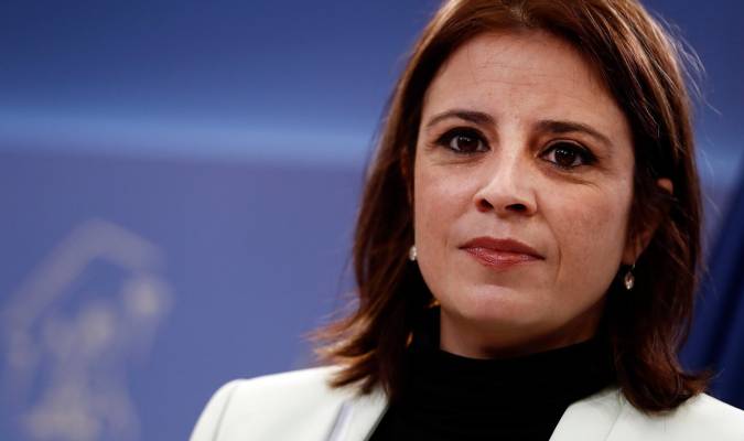 La portavoz del PSOE, Adriana Lastra. / EFE