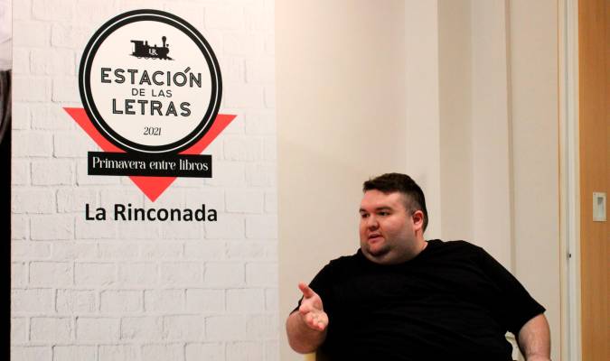Manu Mitchell, dramaturgo de La Rinconada y autor de ‘La consulta’, incluida en ‘Teatro para una crisis’. (Foto: Francisco J. Domínguez).
