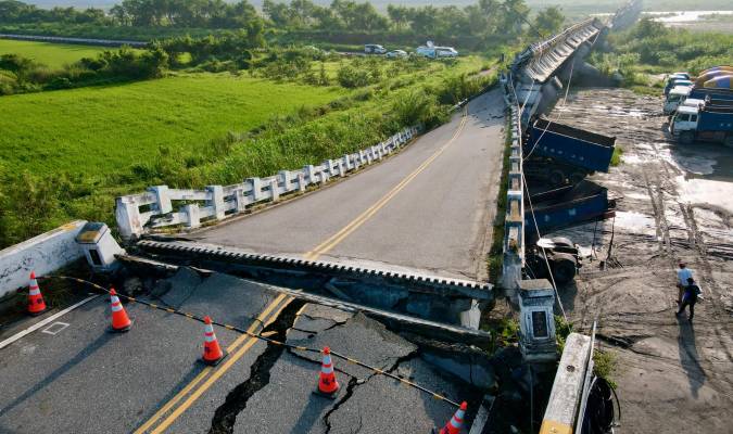 Una serie de sismos azota Taiwán dejando 79 heridos
