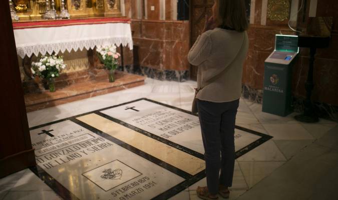 Espadas espera que se «concrete» el columbario de la Macarena como solución a la tumba de Queipo