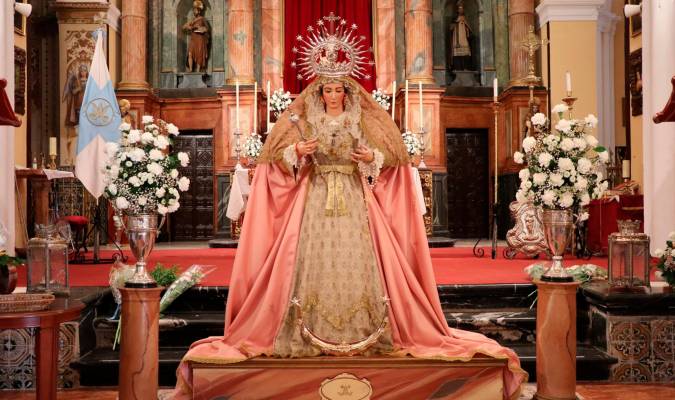 La Virgen de Villadiego, Patrona de Peñaflor (Foto: Hermandad de Nuestra Señora de Villadiego)
