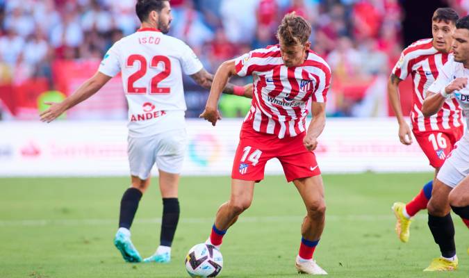 El Atlético hurga en la herida ante un Sevilla a la deriva (0-2)