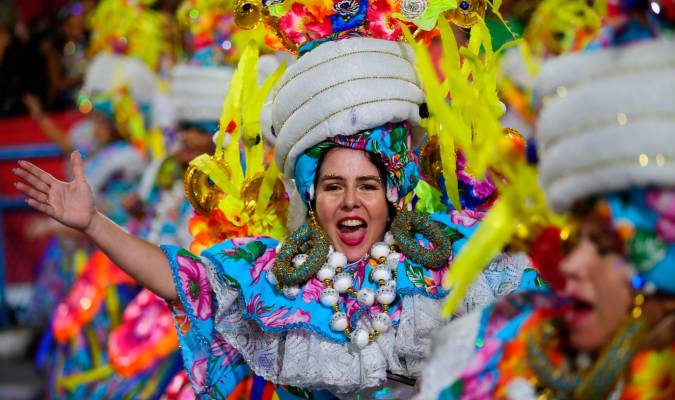 Críticas al racismo en el primer día del carnaval de Río de Janeiro
