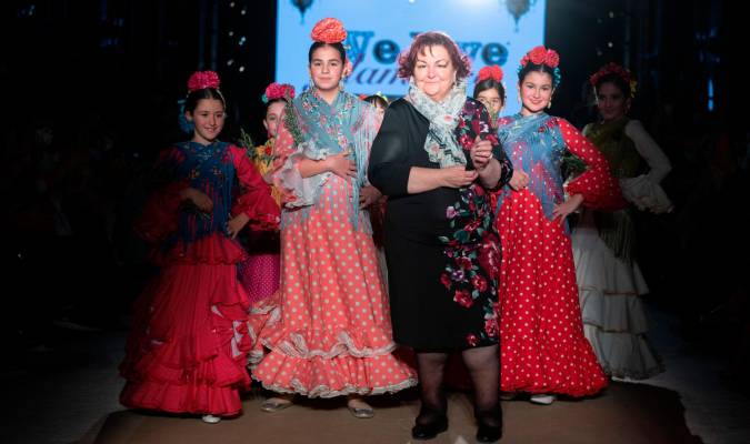 Sueño cumplido: las niñas vuelven a vestir de flamenca