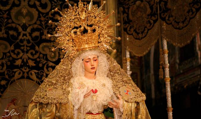 Fotogalería | Veneración a María Santísima de la Esperanza de la Trinidad