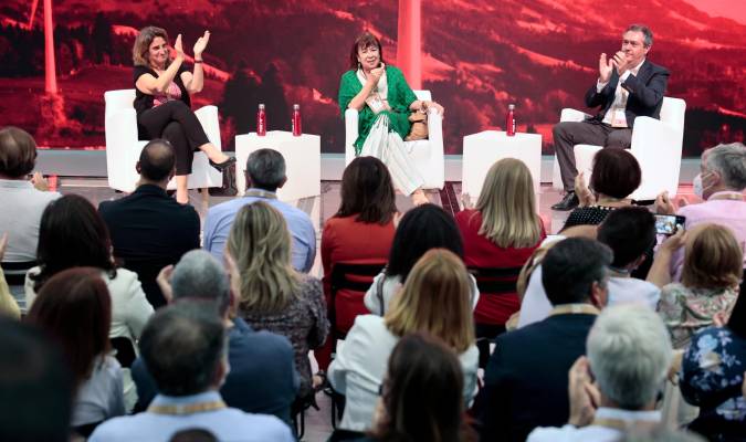 Espadas: «Desde Andalucía venimos a trabajar para que el PSOE sea más fuerte»