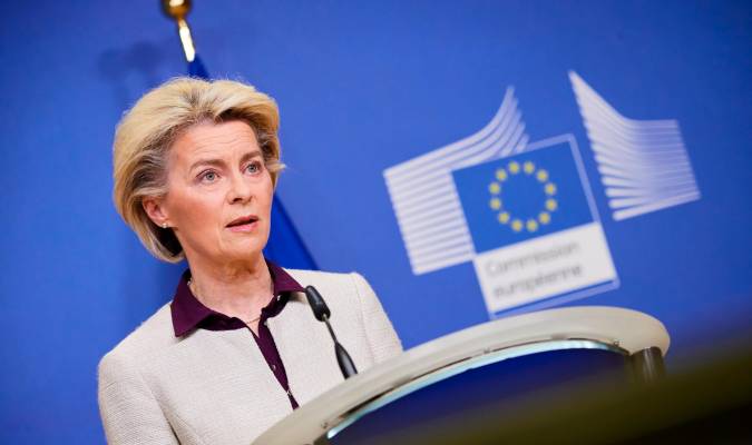 La presidenta de la Comision Europea Ursula von der Leyen. / EFE
