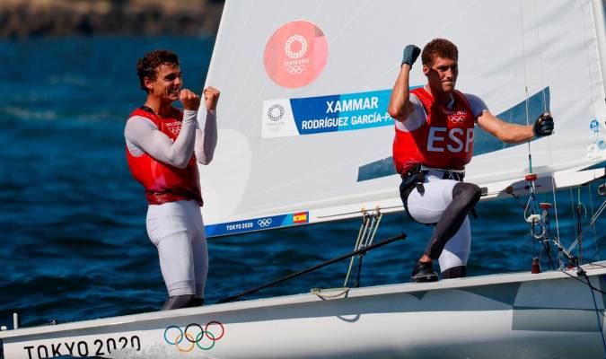 Xammar y Rodríguez logran la décima medalla para España