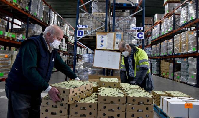 La Fundación ‘la Caixa’ duplica con un millón de euros los donativos a la acción ‘Ningún hogar sin alimentos’