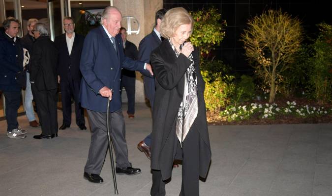 El funeral de Isabel II vuelve a juntar a Juan Carlos y Sofía