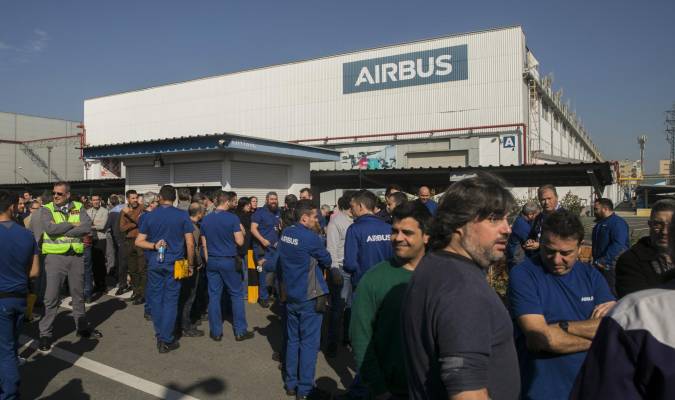 Airbus plantea 216 despidos en Sevilla