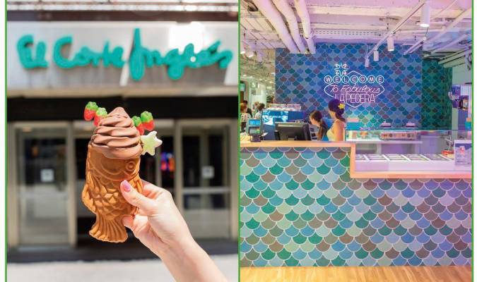 El Corte Inglés incorpora heladerías en sus centros