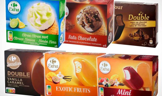 Carrefour retira sus helados afectados con óxido de etileno