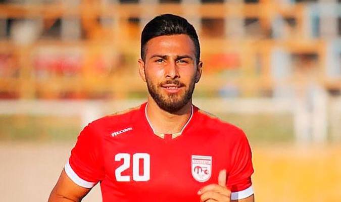 El futbolista iraní Amir Nasr-Azadani. / E.P.