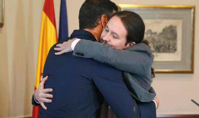 Sánchez e Iglesias alcanzan un preacuerdo para un Gobierno de coalición