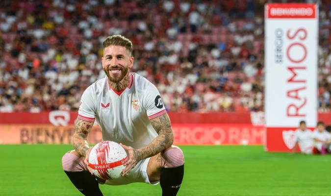 Sergio Ramos acelera la puesta a punto ante su posible debut del domingo