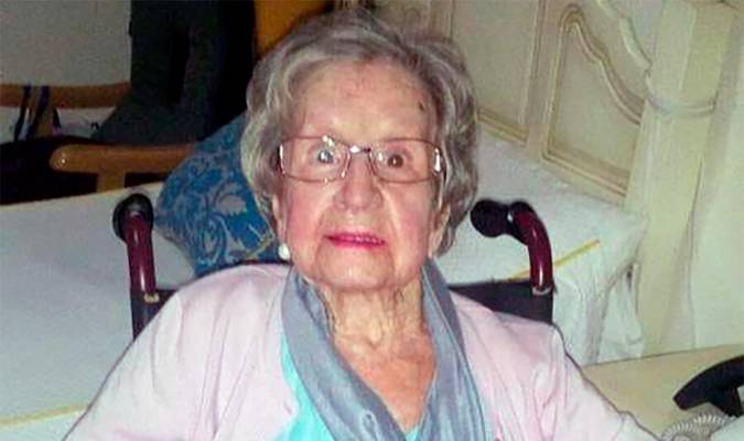 Victoria Hidalgo, la anciana de cerca de 104 años que ha podido superar el coronavirus en la residencia de Utrera