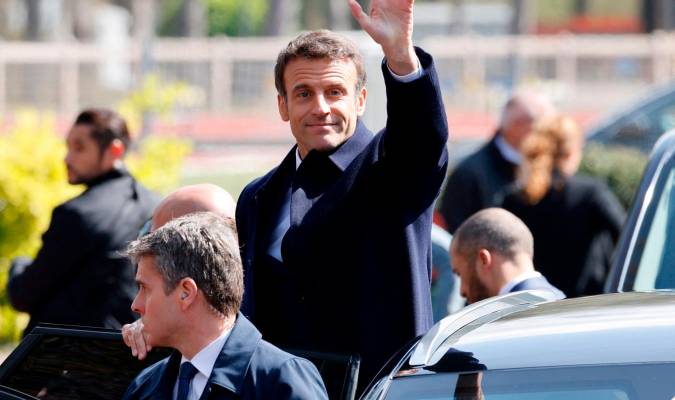 Emmanuel Macron. / AFP