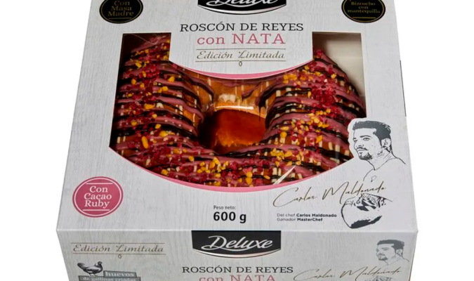 Lidl vende un roscón de Reyes con estrella Michelin a 6 euros