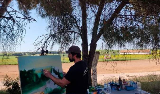 Más de 30 pintores retratan hoy la biodiversidad de El Cuervo