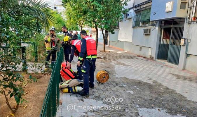 Fallece una mujer en un incendio en el Polígono San Pablo