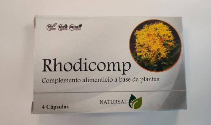 Imagen del producto 'RHODICOMP cápsulas'.