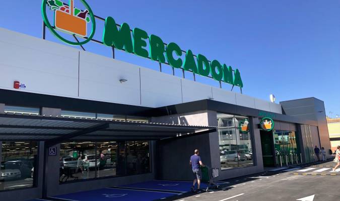 Imagen de la nueva tienda eficiente de Mercadona en Espartinas. Foto: El Correo. 