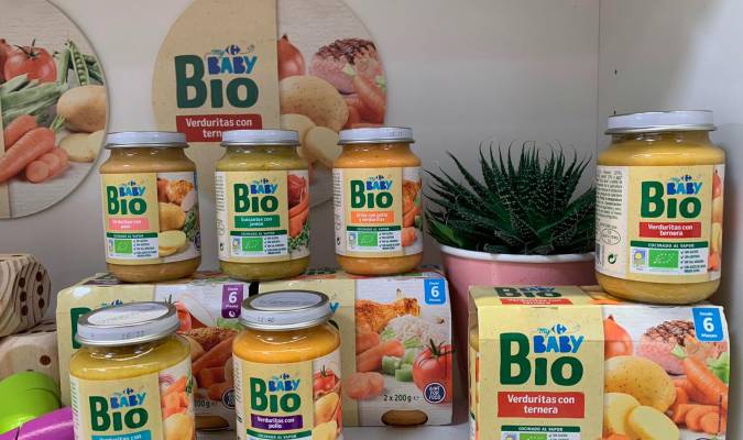 Carrefour apuesta por la alimentación bio para los más pequeños