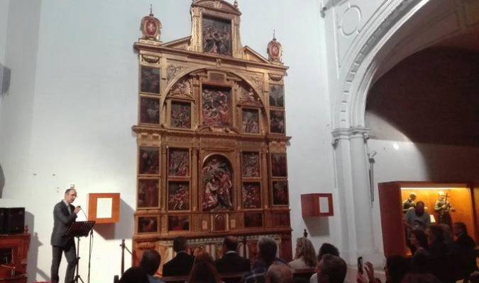 Concluye la restauración del retablo de San Juan Bautista de la Anunciación