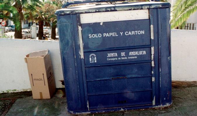 La Policía investiga 46.000 euros «reciclados» en un contenedor