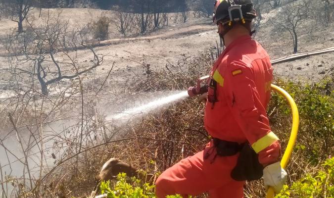 Controlado el incendio forestal más grave sufrido en Ceuta