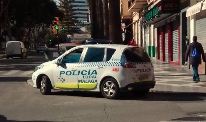 Vehículo de la Policía Local de Málaga en una imagen de archivo.