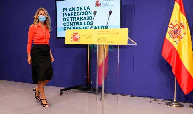 Yolanda Díaz: «No se puede derogar técnicamente la reforma laboral»