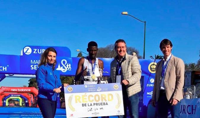 Triunfo y récord para el etíope Mekuant Ayenew en la Maratón de Sevilla