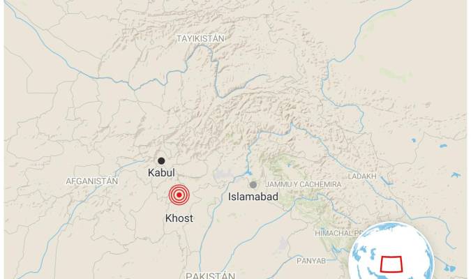 Ascienden a más de mil los muertos por el terremoto de Afganistán