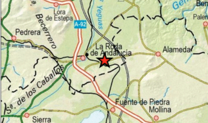 Terremoto de 3,3 grados en La Roda de Andalucía