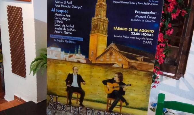 Dedican a Jesús Heredia la edición número 40 de la Noche Flamenca Ecijana