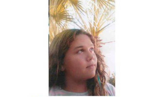 Imagen de la niña desaparecida en Málaga.
